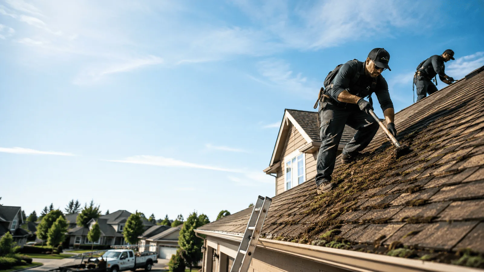 Roof Moss Removal in Oceanside, CA near me